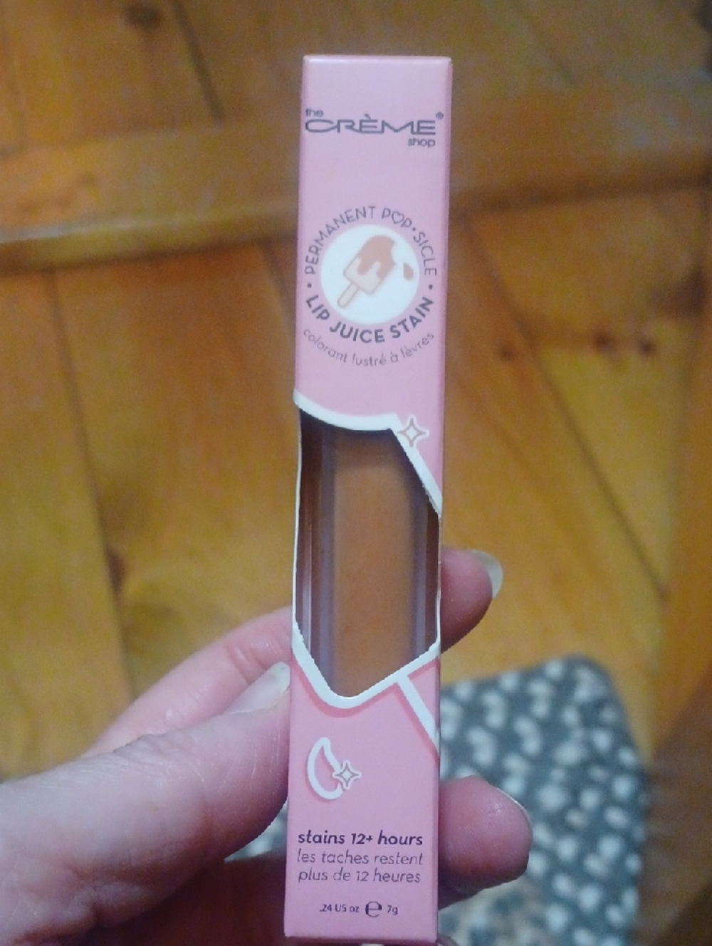 The Crème Shop Permanent Popsicle Lip Juice Stain In Cremesicle